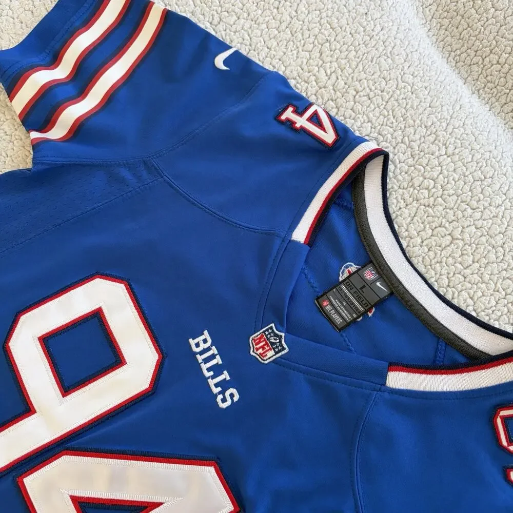 Buffalo Bills Mario Williams 94 Nike On Field NFL‎ Jersey Size L Blue